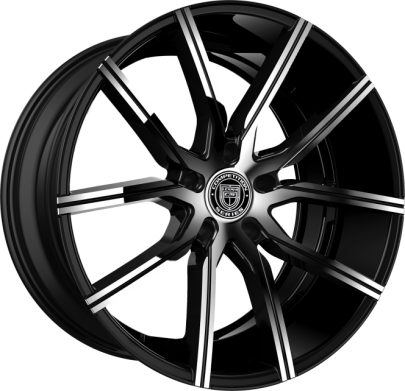 Колесные диски Lexani Concave Sport Series Gravity BLACK SS LIP