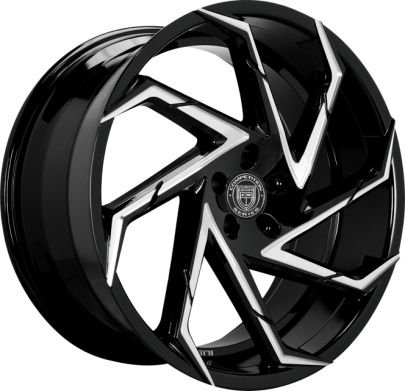 Колесные диски Lexani Concave Sport Series Cyclone GLOSS BLACK