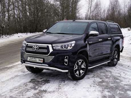 Защита передняя (волна) 60,3 мм TOYHILUXEXC18-04 для TOYOTA HILUX EXCLUSIVE 2018-