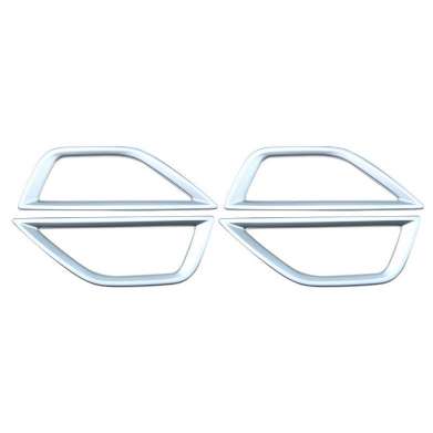 Накладки на ручки дверей в салоне Silver Style комплект 4шт. для Subaru Forester 2018-