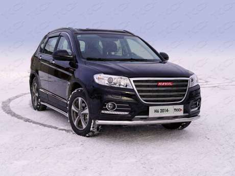 Защита передняя нижняя 60,3 мм HAVH615-03 для HAVAL H6 2014-