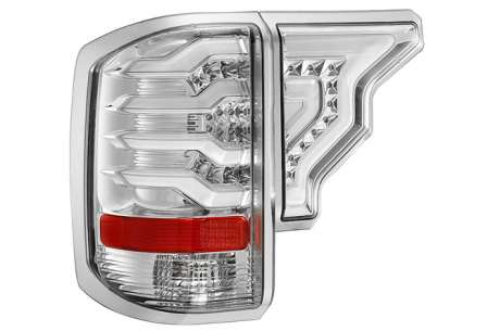 Задняя оптика диодная хромированная LH 60-1471C для Chevrolet Silverado 2014-