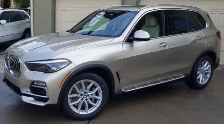 Комплект дооснащения боковыми порогами оригинал 51778498997KT для BMW X5 G05 2018-