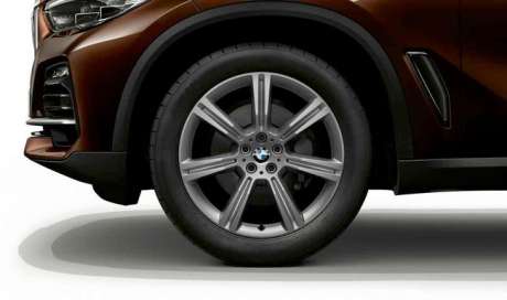 Комплект литых дисков BMW Star-Spoke 736, ferricgrey оригинал 36116883753-754 для BMW X5 G05 2018-