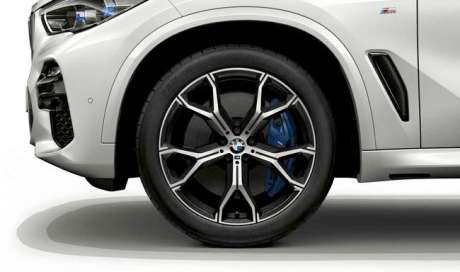Комплект литых дисков BMW Y-Spoke 741M, orbit-grey оригинал 36118071998-999 для BMW X5 G05 2018-
