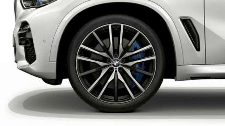 Комплект литых дисков BMW Y-Spoke 742M, orbit-grey оригинал 36118090013-014 для BMW X5 G05 2018-