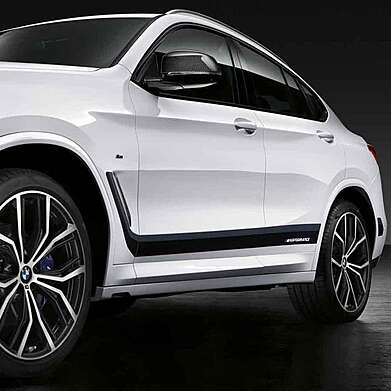 Акцентные полосы M Performance оригинал 51142447017 для BMW X4 G02 2018-2022