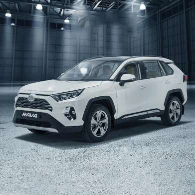 Молдинги на двери хромированные для Toyota RAV4 2019-