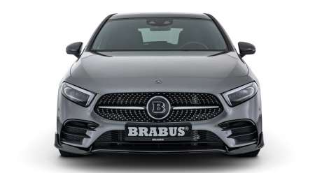 Вставки в передний бампер Brabus для Mercedes A W177 (оригинал, Германия)