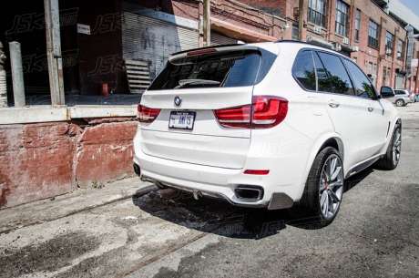 Сплиттеры заднего бампера карбоновые JSK Racing JSKBWX514014 для BMW X5 F15 2014-2016 