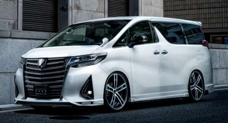 Аэродинамический обвес MzSpeed для Toyota Alphard S30 (c 01.2018 г.в.) (оригинал, Япония)