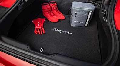 Коврик в багажник велюровый для Toyota Supra GR 2019-