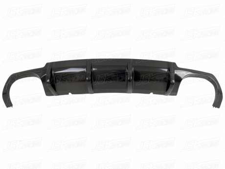 Диффузор заднего бампера карбоновый JSK Racing JSKVWSC09007 для VW Scirocco R 2009-2014