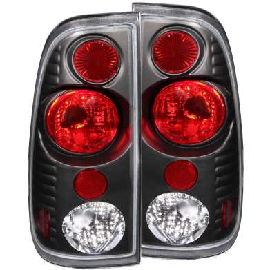 Задняя оптика черная для Ford F-150/250 1997-2003 LIGHTDUTY / F-250/F-350 SUPERDUTY 1999-2007