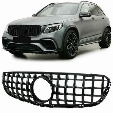 Решетка радиатора GT Black для Mercedes Benz GLC Class X253 / C253 2015-2021