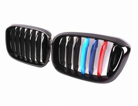 Решетки радиатора Glossy Black M для BMW X3 G01/ BMW X4 G02 