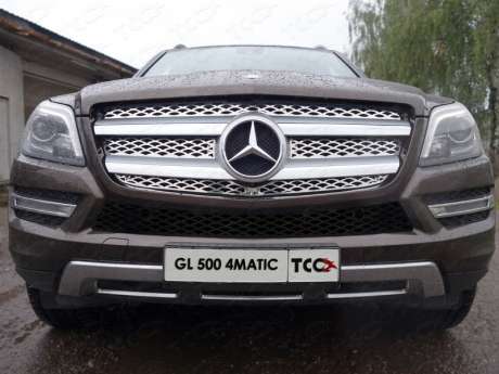 Решетка радиатора верхняя (лист) код MERGL50014-01 для MERCEDES-BENZ GL 2012-2015