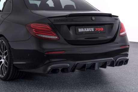 Диффузор заднего бампера (карбон) Brabus для Mercedes E63 W213 (оригинал, Германия)