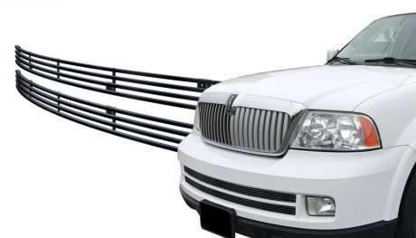 Решетки в передний бампер черные L85018J для Lincoln Navigator 2005-2006