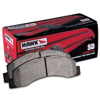 Передние тормозные колодки Hawk Performance SuperDuty HB783P.692 для Toyota Highlander 2014-2016