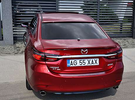 Козырек на стекло var №2 Mazda 6 / Atenza GJ и GL (2012 - н.в.)