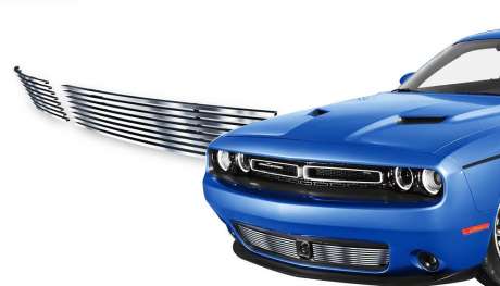 Решетки в передний бампер Onegrille D66338C для Dodge Challenger 2015-2018 (а/м с круиз контролем)