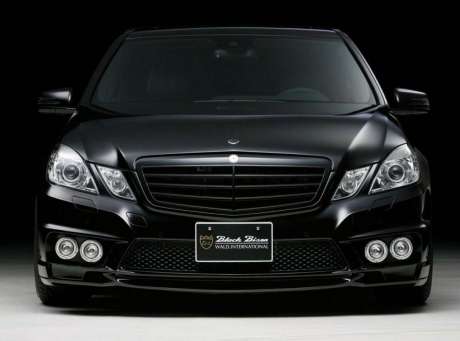 Передний бампер (с противотуманными фарами) WALD Black Bison для Mercedes W212 E-class Седан 2009-2012