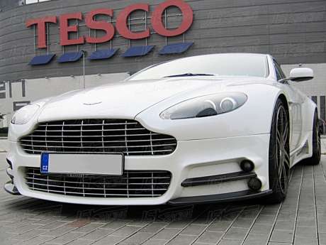 Накладки на передний бампер карбоновые JSKAMD913001 для Aston Martin DB9 Coupe 2013-2016