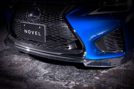 Накладка на передний бампер Novel для Lexus GS F (оригинал, Япония)