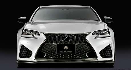Накладка на передний бампер Silk Blaze для Lexus GS F (оригинал, Япония)