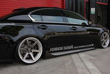 Пороги Job Design для Lexus GS250 / GS350 / GS450h (с 2012 г.в.) (оригинал, Япония)