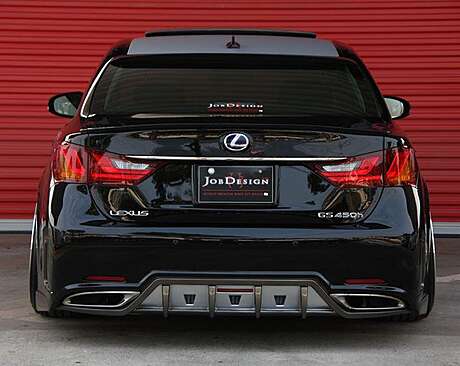 Задний бампер Job Design для Lexus GS250 / GS350 / GS450h (с 2012 г.в.) (оригинал, Япония)