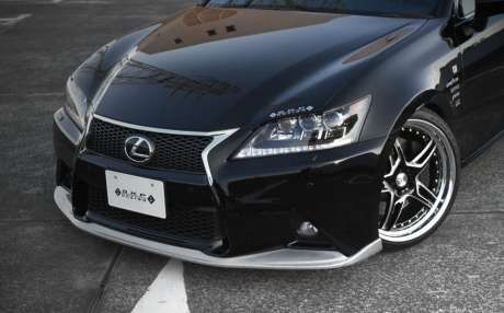 Спойлер переднего бампера Skipper для Lexus GS250 / GS350 / GS450h F Sport (с 2012 г.в.) (оригинал, Япония)