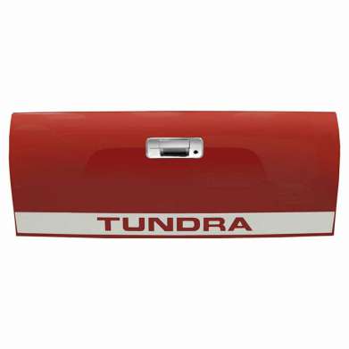 Накладка на низ двери крышки багажника с логотипом Premium FX PFXR0093 для Toyota Tundra 2007-2013