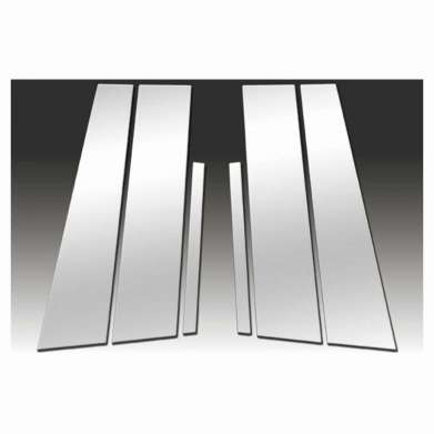 Накладки на стойки дверей хромированные комплект 6шт. Premium FX PFXP0012 для Acura ZDX 2010-2013