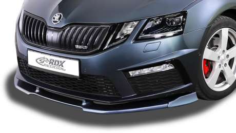 Спойлер переднего бампера VARIO-X RDX RDFAVX30800 для SKODA Octavia 3 (5E) RS 2017-2020