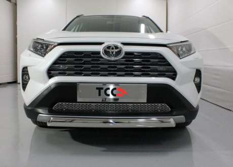 Решетка радиатора нижняя (лист) код TOYRAV19-15 для Toyota Rav4 2019-