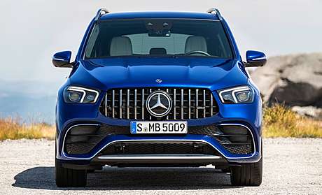 Решетка радиатора GLE63 AMG для Mercedes GLE W167 (оригинал, Германия)