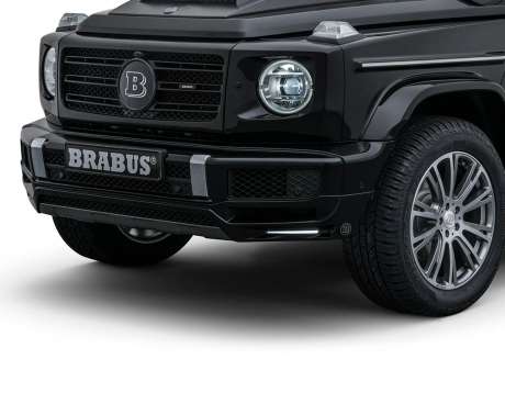 Накладка на передний бампер с LED-оптикой (для G500) Brabus для Mercedes G63 W464 / W463A new (оригинал, Германия)