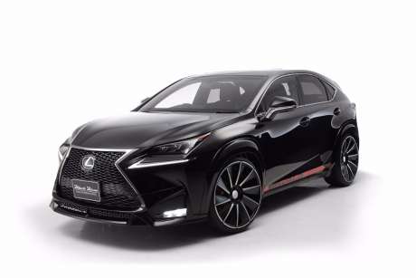 Накладка на передний бампер WALD Black Bison для Lexus NX200t NX300h (оригинал, Япония)