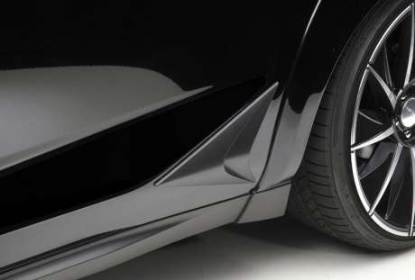 Накладки на задние двери WALD Black Bison для Lexus NX200t NX300h (оригинал, Япония)