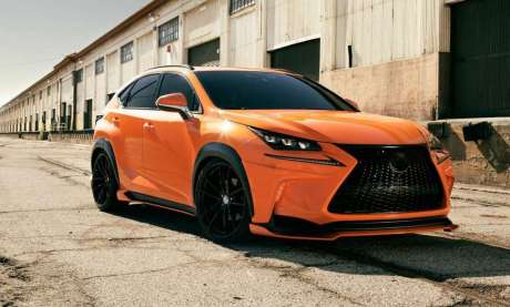 Аэродинамический обвес Artisan Spirits для Lexus NX200t NX300h F-sport