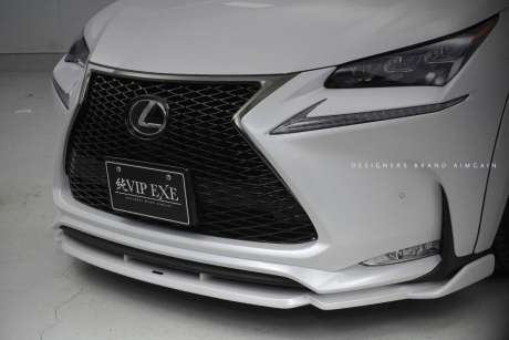 Накладка на передний бампер Aimgain для Lexus NX200t NX300h F-sport (оригинал, Япония)