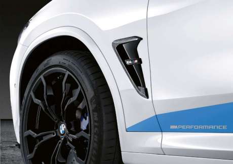Вставки в передние крылья (карбон) M Performance для BMW X4M F98 2019-