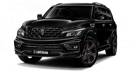 Аэродинамический обвес Larte Design Missuro LR4 для Infiniti QX80 2011-2017 