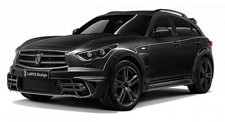 Аэродинамический обвес Larte Design LR3 для Infiniti FX37/50 и QX70 2008-2017