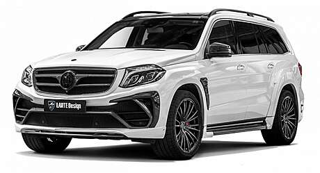 Аэродинамический обвес Larte Design Black Crystal для Mercedes-Benz GLS 2016-2019