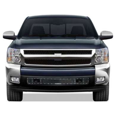 Решетка в передний бампер Premium FX PFXG0349 для Chevrolet Silverado 2007-2013