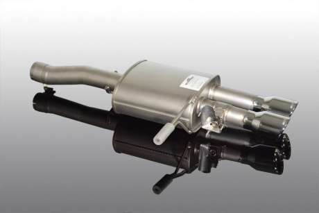Глушитель с хромированными насадками (для Cooper S) AC Schnitzer для Mini Cooper F56