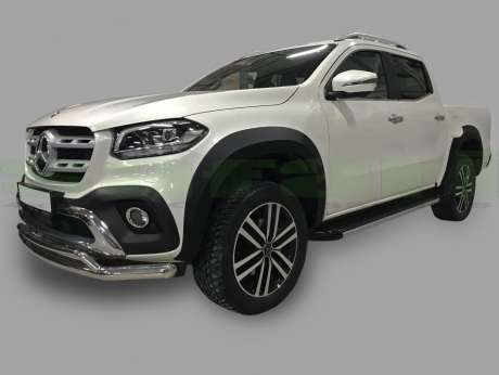 Расширители колесных арок под 2 бензобака Safari для Mercedes-Benz X-Class 2017-2020